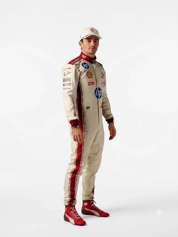2026 Charles Leclerc Monaco GP Ferrari F1 Race Suit