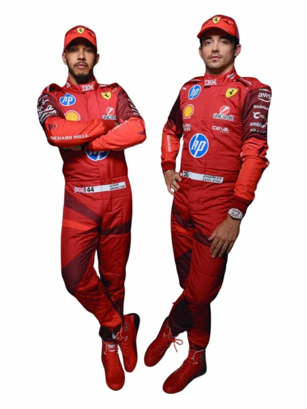 2025 Lewis Hamilton Ferrari F1 Race Suit