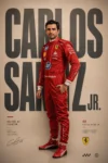 2024 Carlos Sainz Jr. Ferrari F1 Race Suit Las – Vegas GP