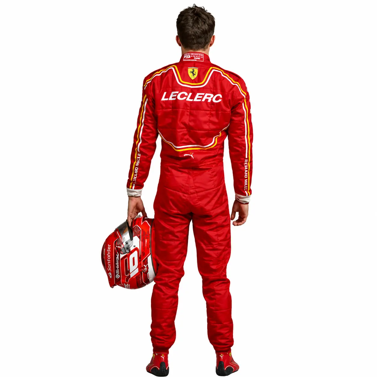2024 Charles Leclerc Ferrari F1 Race Suit Replica 2024 Charles Leclerc Ferrari F1 Race Suit Replica