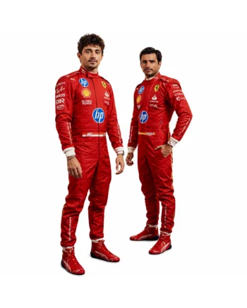 2024 Charles Leclerc F1 Race Suit Replica Las Vegas GP Ferrari