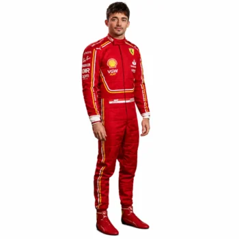 2024 Charles Leclerc Ferrari F1 Race Suit Replica
