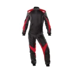 OMP Tecnica Evo Black Red Racing Suit