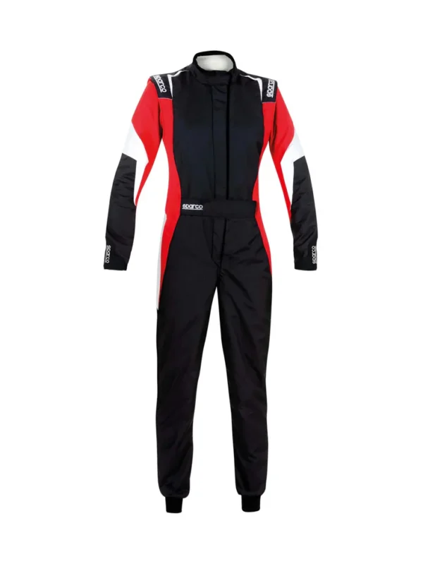 Black Red Sparco Race Costume