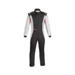 Brown White Sparco Racing Costume