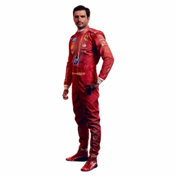 2024 Carlos Sainz Jr. Ferrari F1 Race Suit Las Vegas GP