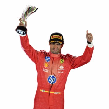 2024 Carlos Sainz Jr. Ferrari F1 Race Suit Las Vegas GP