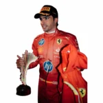 2024 Carlos Sainz Jr. Ferrari F1 Race Suit Las Vegas GP
