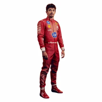 2024 Charles Leclerc F1 Race Suit Replica Las Vegas GP Ferrari