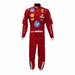 2025 Charles Leclerc Monza GP Ferrari F1 Race Suit Replica