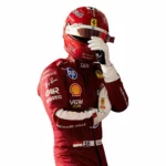 2025 Charles Leclerc Monza GP Ferrari F1 Race Suit Replica