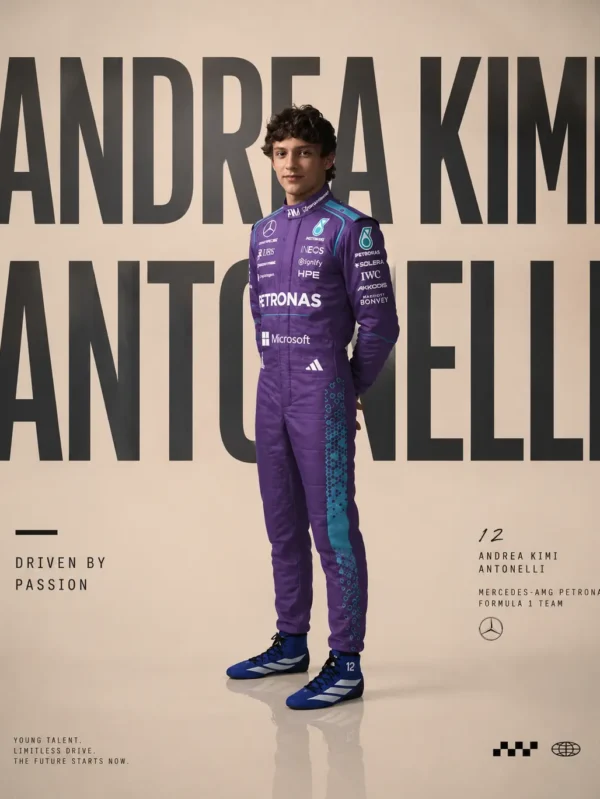 2026 Andrea Kimi Antonelli Miami GP F1 Race Suit