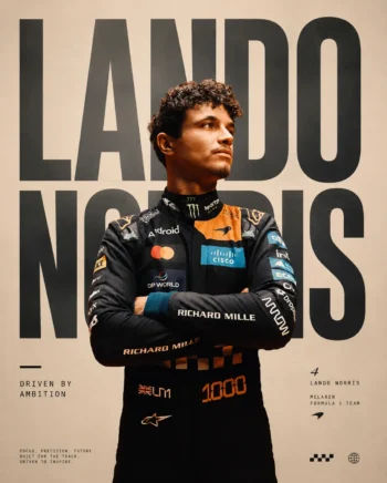 2026 Lando Norris McLaren F1 Race Suit Monaco GP