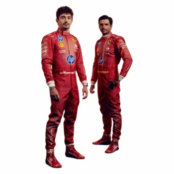 2024 Charles Leclerc F1 Race Suit Replica Las Vegas GP Ferrari