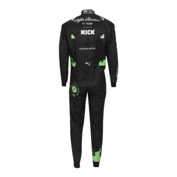 2023 Zhou Guanyu F1 Race Suits Belgian GP Alfa Romeo