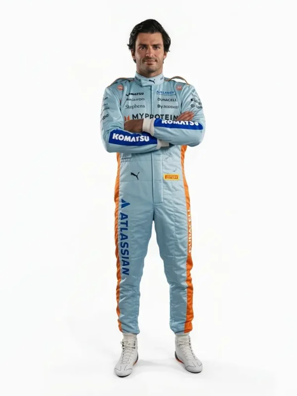 2025 Carlos Sainz Williams F1 Race Suits United States GP