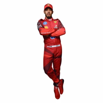 2025 Lewis Hamilton Ferrari F1 Race Suit
