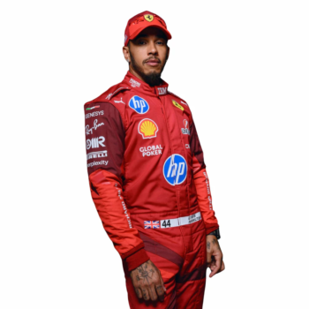 2025 Lewis Hamilton Las Vegas GP Ferrari F1 Race Suit Replica