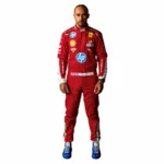 2025 Charles Leclerc Monza GP Ferrari F1 Race Suit Replica