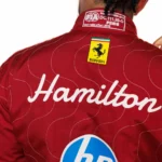 2025 Charles Leclerc Monza GP Ferrari F1 Race Suit Replica