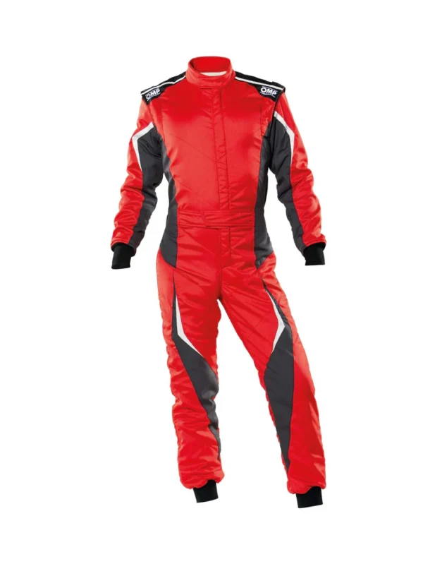 OMP Tecnica Evo Red Racing Costume