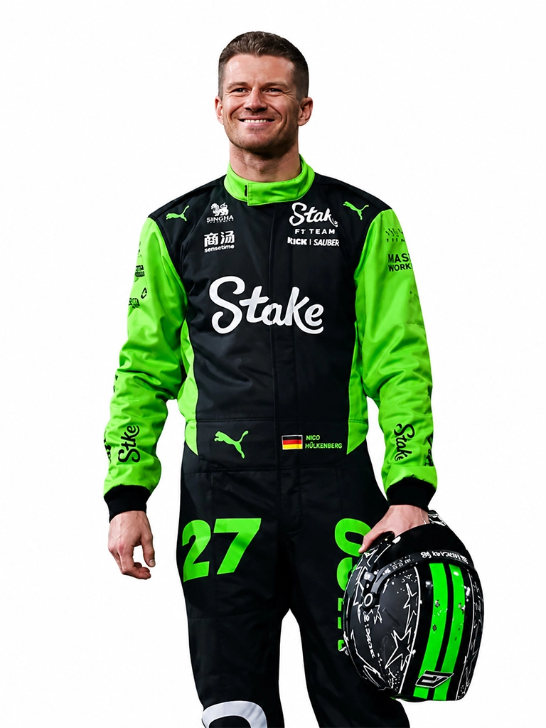 2025 Nico Hülkenberg Stake F1 Race Suits 2025 Nico Hülkenberg Stake F1 Race Suits