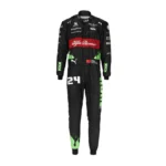 2023 Zhou Guanyu F1 Race Suit Belgian GP Alfa Romeo