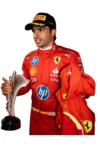 2024 Carlos Sainz Jr. Ferrari F1 Race Suit Las – Vegas GP