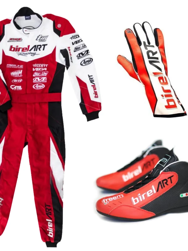2021 Birel ART Go-Kart Race Suit, Shoes & Gloves