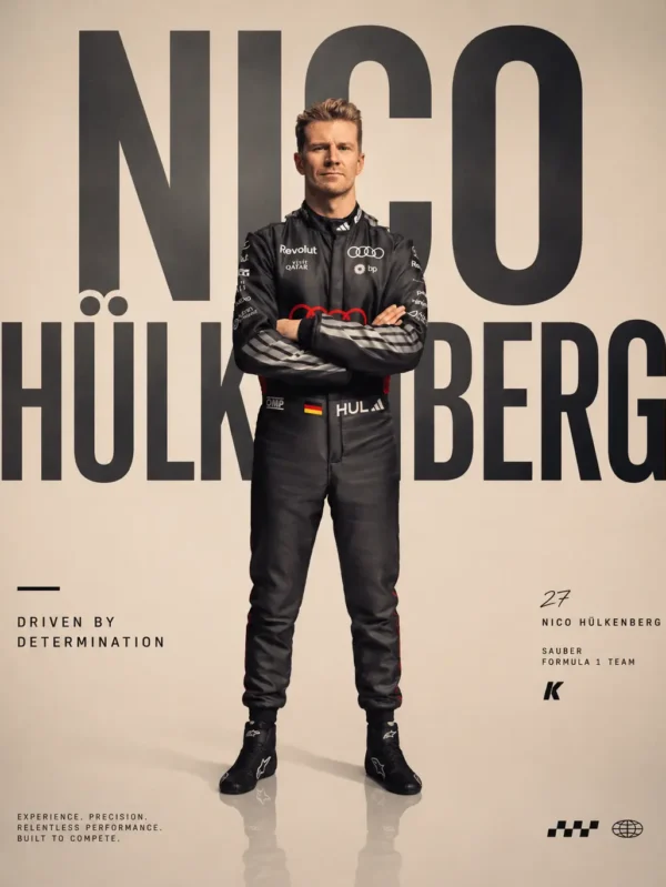 2026 Nico Hülkenberg Audi F1 Racing Suits