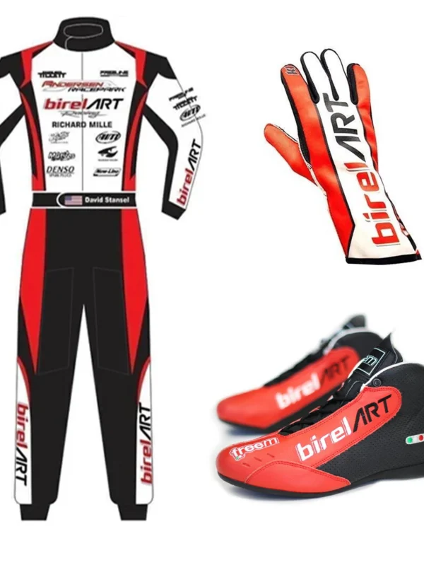 Birel ART Go Karting Suit, Shoes & Gloves