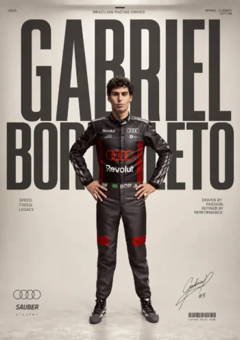 2026 Gabriel Bortoleto Audi F1 Race Suit