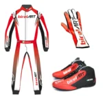 Birel Racing Kart Suit, Shoes & Gloves