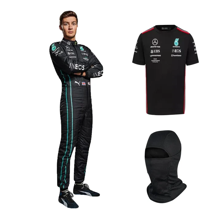 2022 George Russell Mercedes F1 Race Suit Set