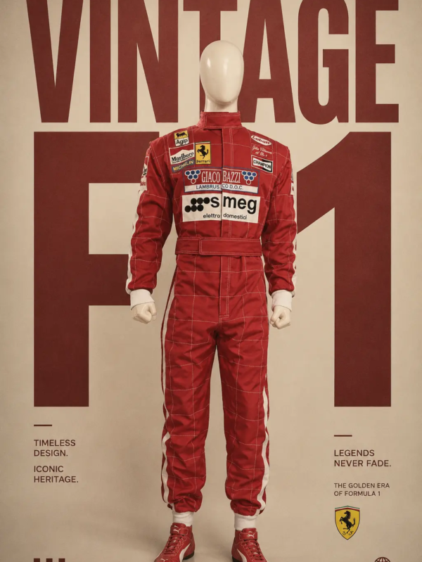Ayrton Senna Embroidered F1 Race Suit