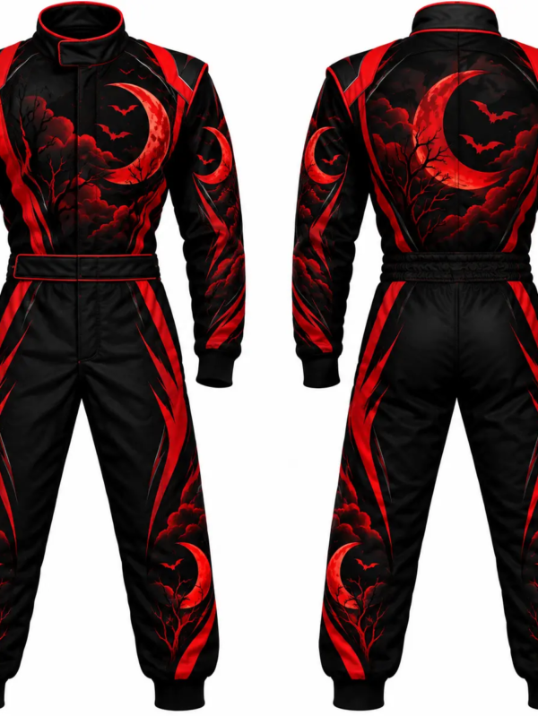 Halloween Crescent Moon Custom Race Suit 2026