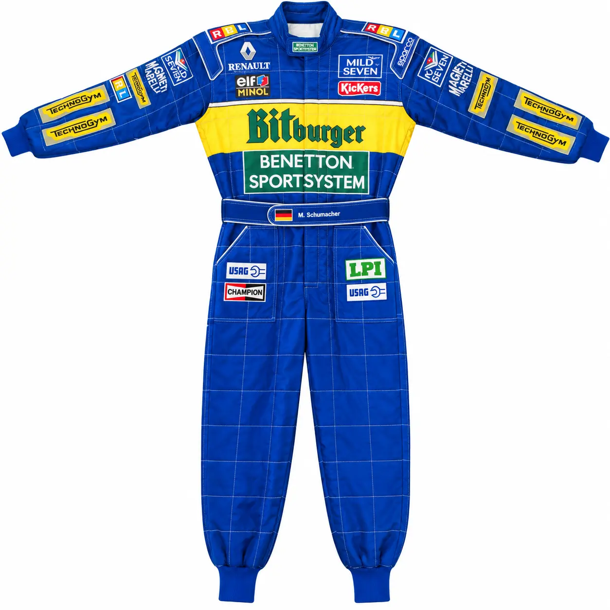 Michael Schumacher BitBurger 1995 F1 Race Suit