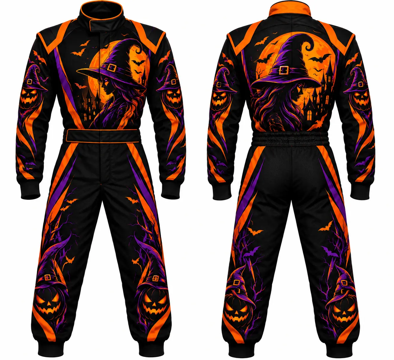 Witch Hat Halloween Custom Race Suit 2026